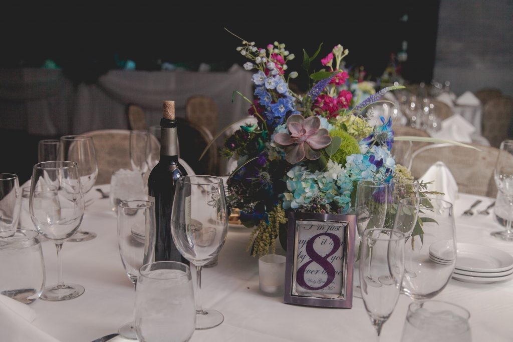 Colorfully Inspired Franchesco's Summer Wedding Reception with stunning florals and vintage styled elegance, photographed by Sara Anne Johnson Rockford, Illinois Wedding Photography